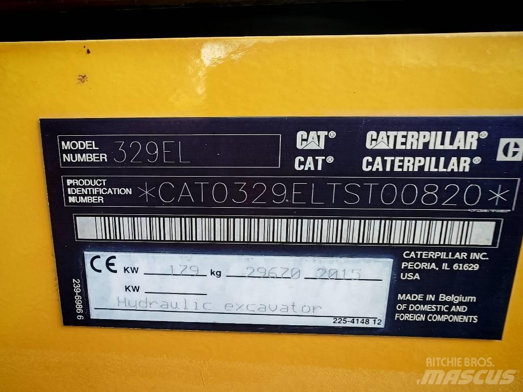 CAT 329 EL ( Leica 3D ) حفارات زحافة