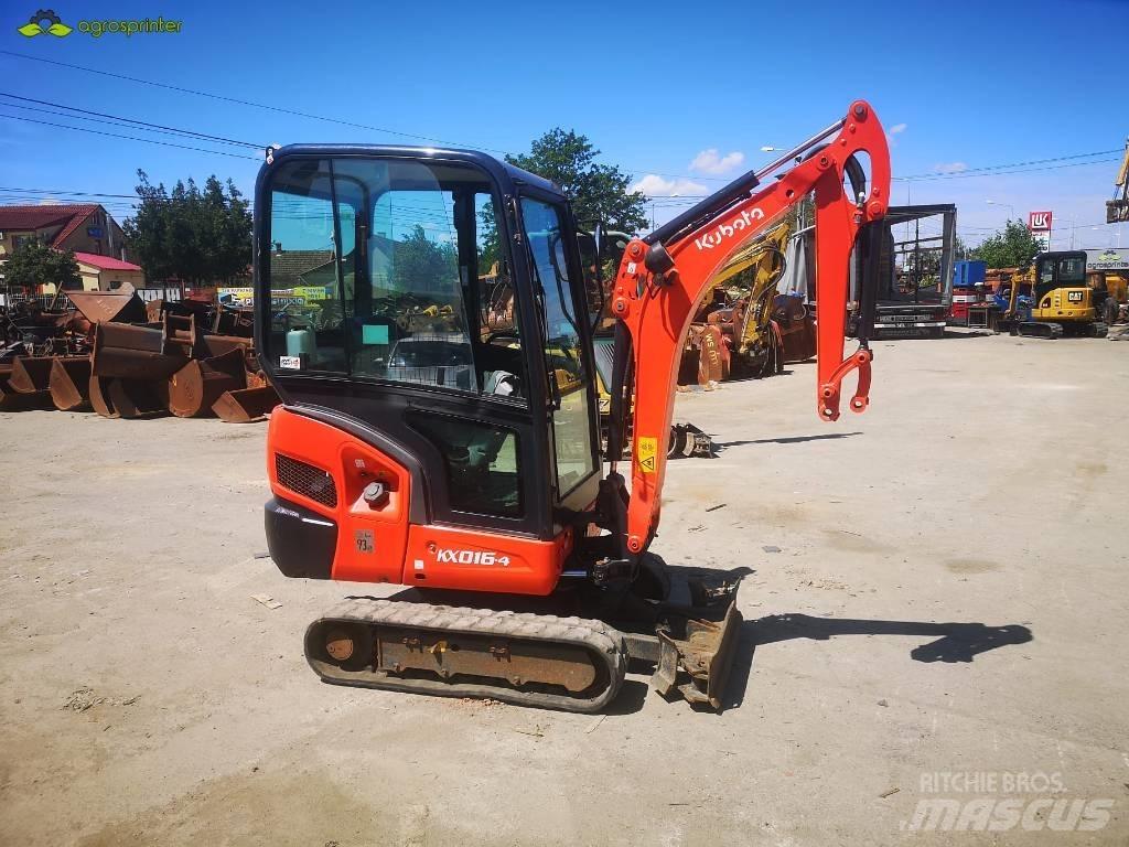 Kubota KX 016-4 حفارات صغيرة أقل من 7 طن (حفارات صغيرة)