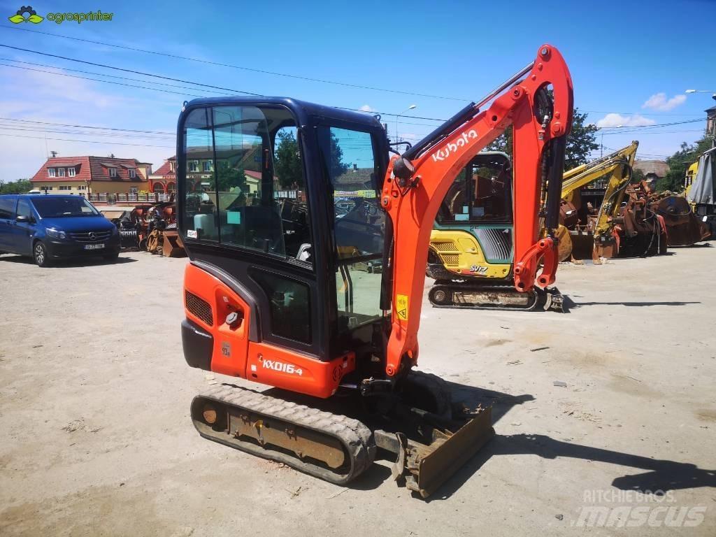 Kubota KX 016-4 حفارات صغيرة أقل من 7 طن (حفارات صغيرة)