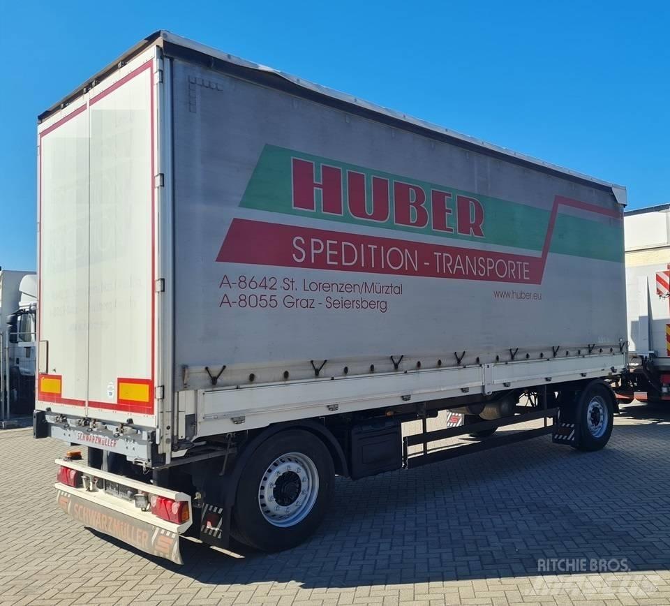 Schwarzmüller 7.4m مقطورات بغطاء جانبي