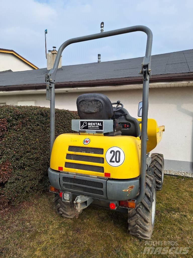Wacker Neuson 1601 عربات نقل قلابة للمواقع