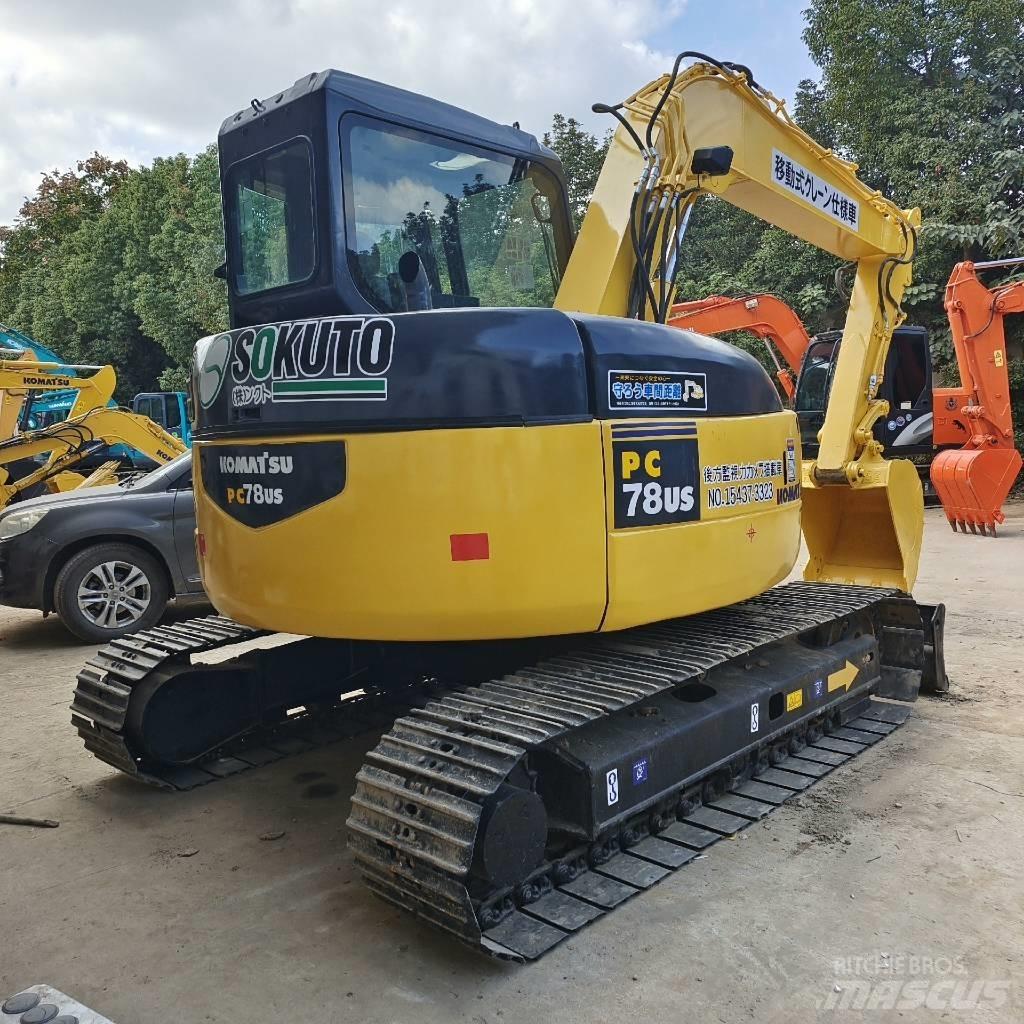 Komatsu PC 78 US حفارات زحافة