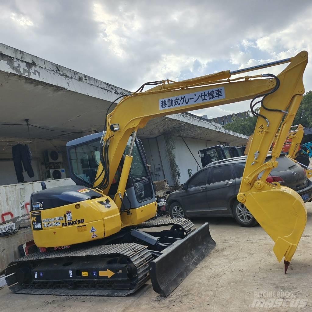 Komatsu PC 78 US حفارات زحافة