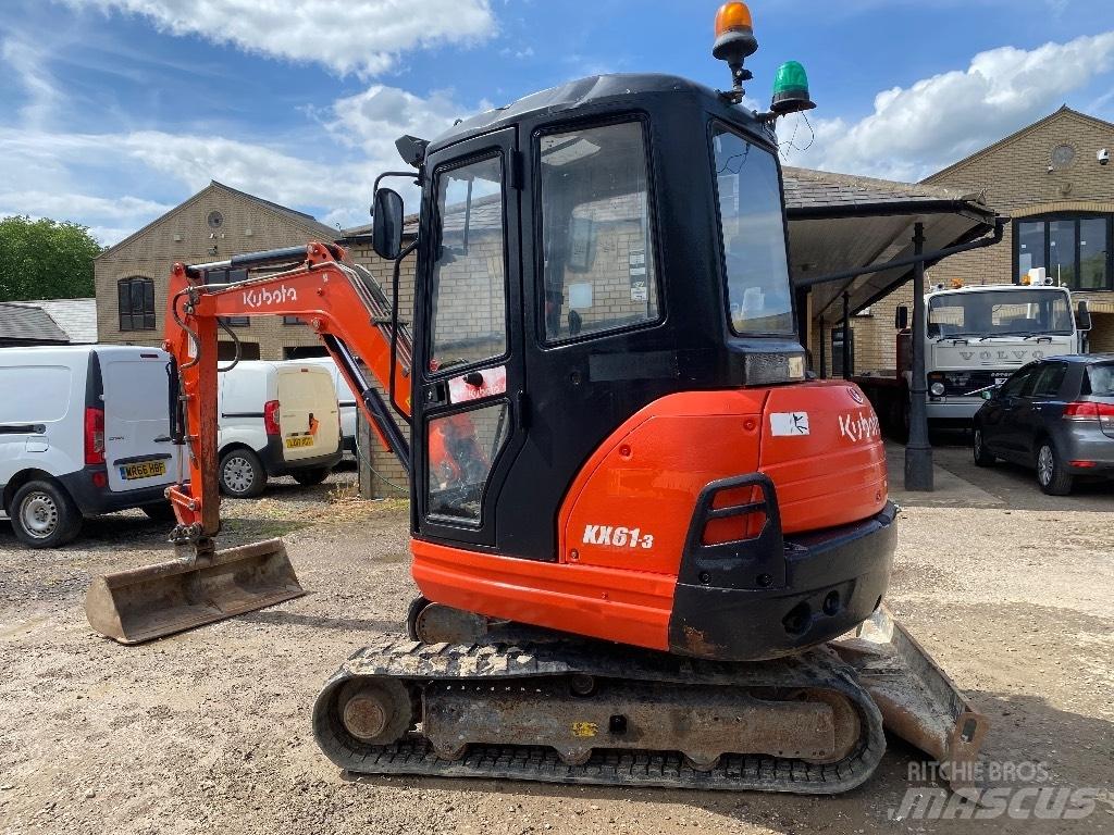 Kubota Kx61 حفارات صغيرة أقل من 7 طن (حفارات صغيرة)