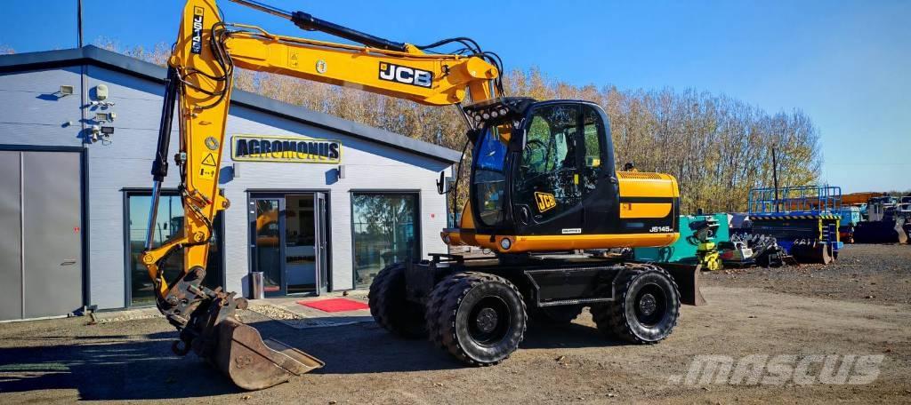 JCB JS 145 W حفارات بعجل