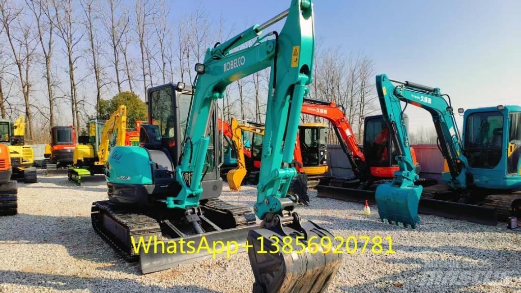 Kobelco SK 55 حفارات صغيرة أقل من 7 طن (حفارات صغيرة)