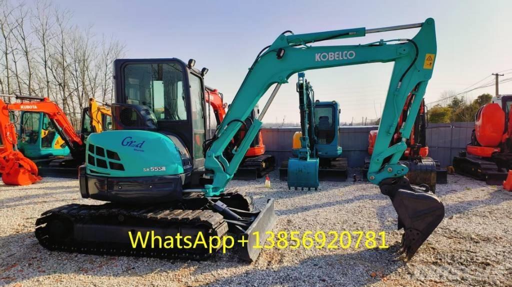 Kobelco SK 55 حفارات صغيرة أقل من 7 طن (حفارات صغيرة)