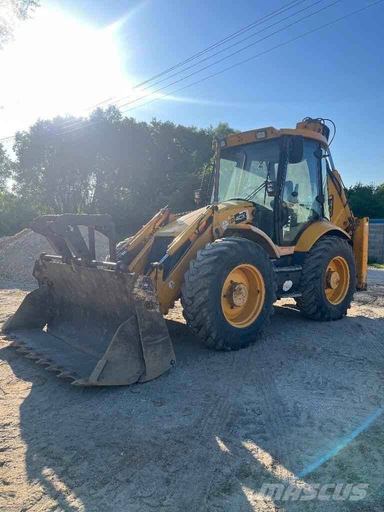 JCB 4 CX لوادر ذات جرافات عكسية