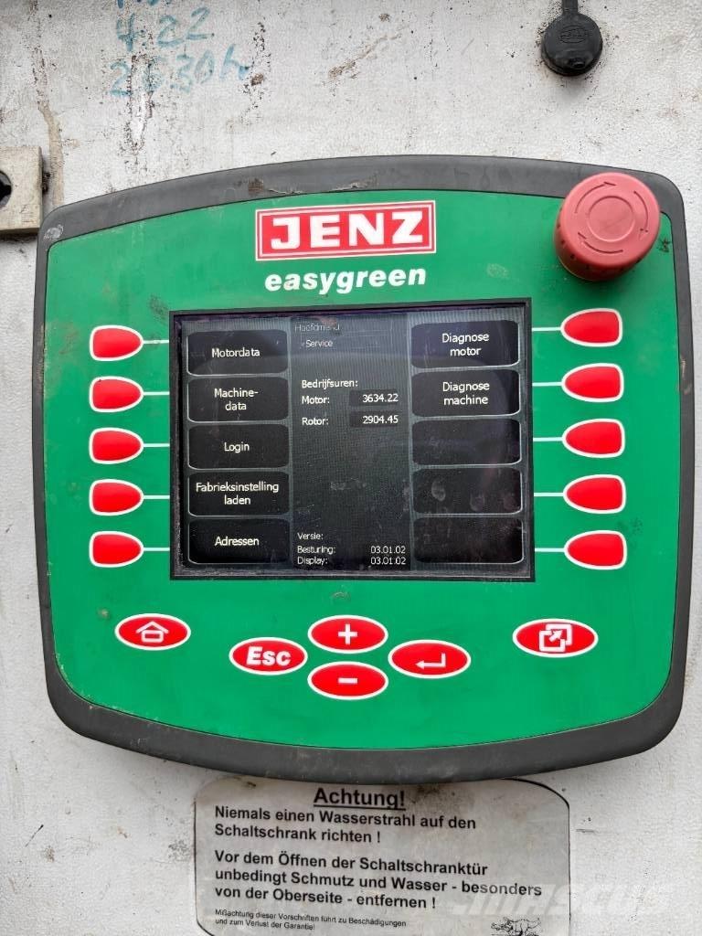 JENZ BA 915 ماكينات تقطيع أخشاب الحراجة
