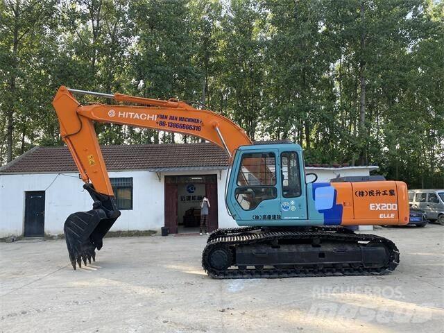 Hitachi EX200 حفارات زحافة