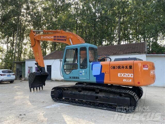 Hitachi EX200 حفارات زحافة