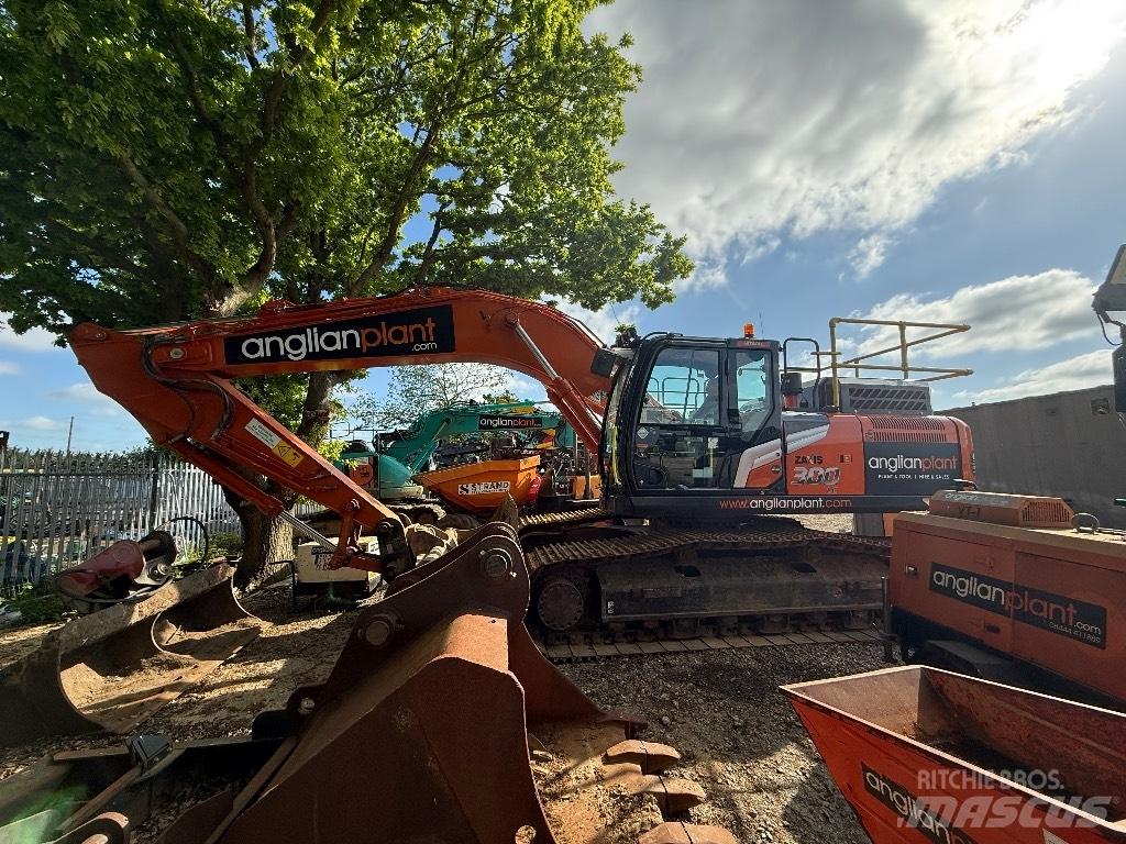 Hitachi ZX 300 LC-7 حفارات زحافة