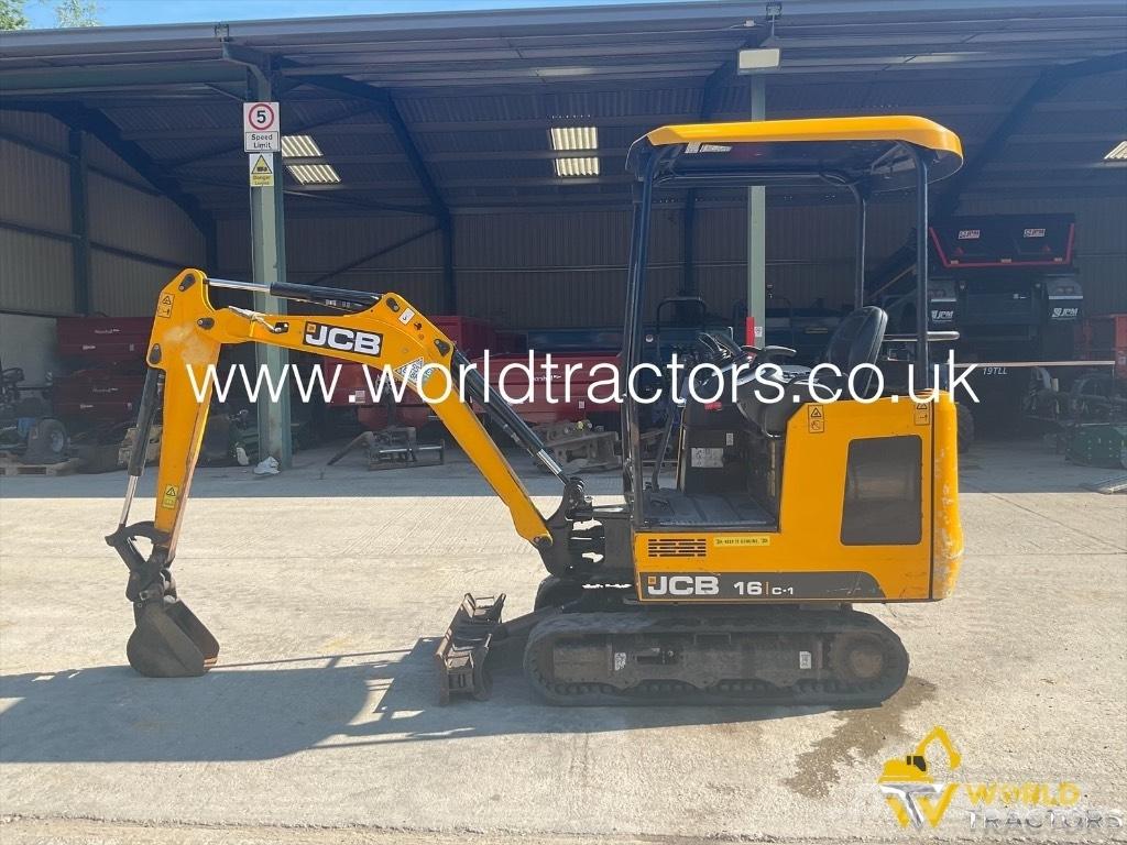 JCB 16 C-1 حفارات صغيرة أقل من 7 طن (حفارات صغيرة)