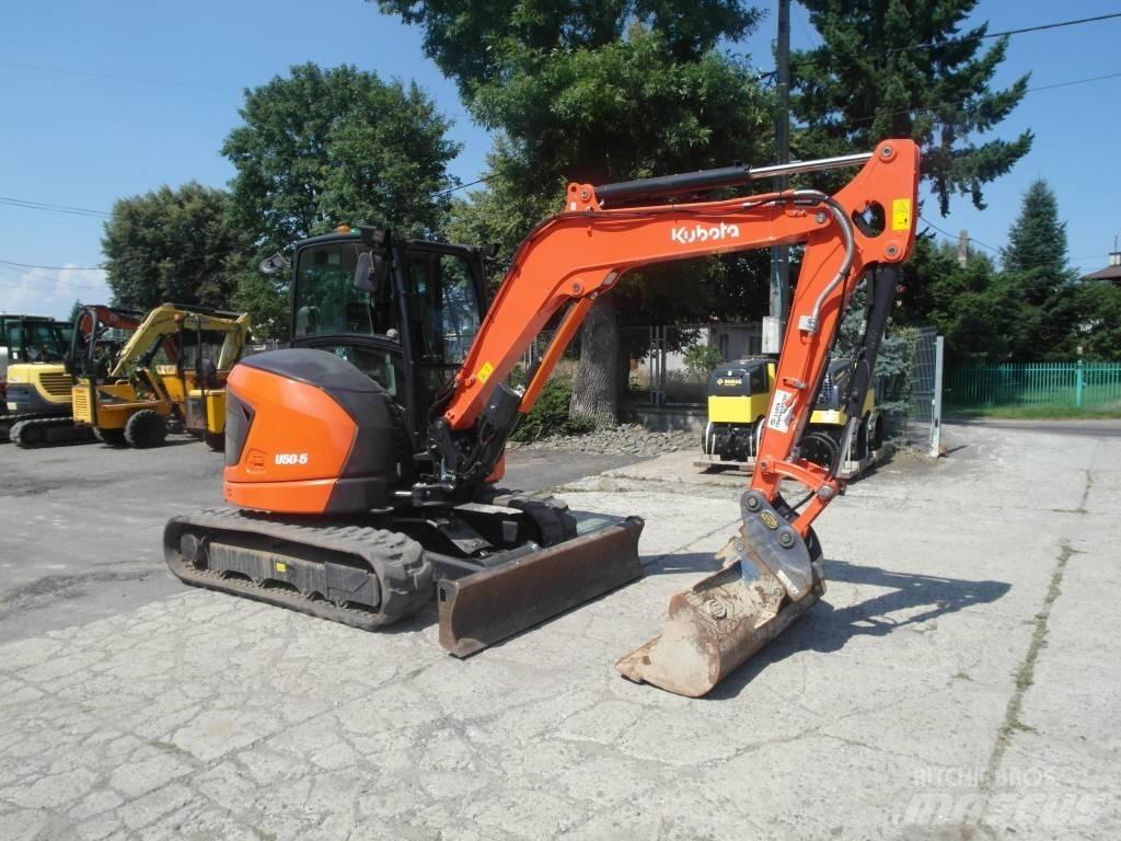 Kubota U50-5 حفارات صغيرة أقل من 7 طن (حفارات صغيرة)