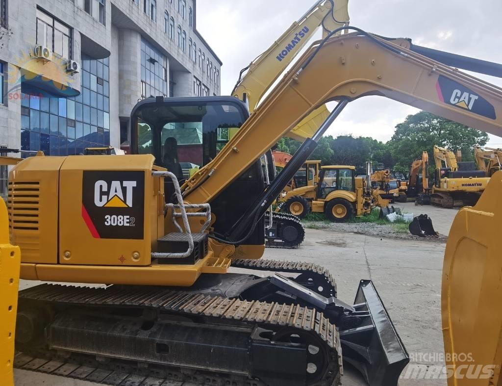 CAT 308 E 2 حفارات زحافة