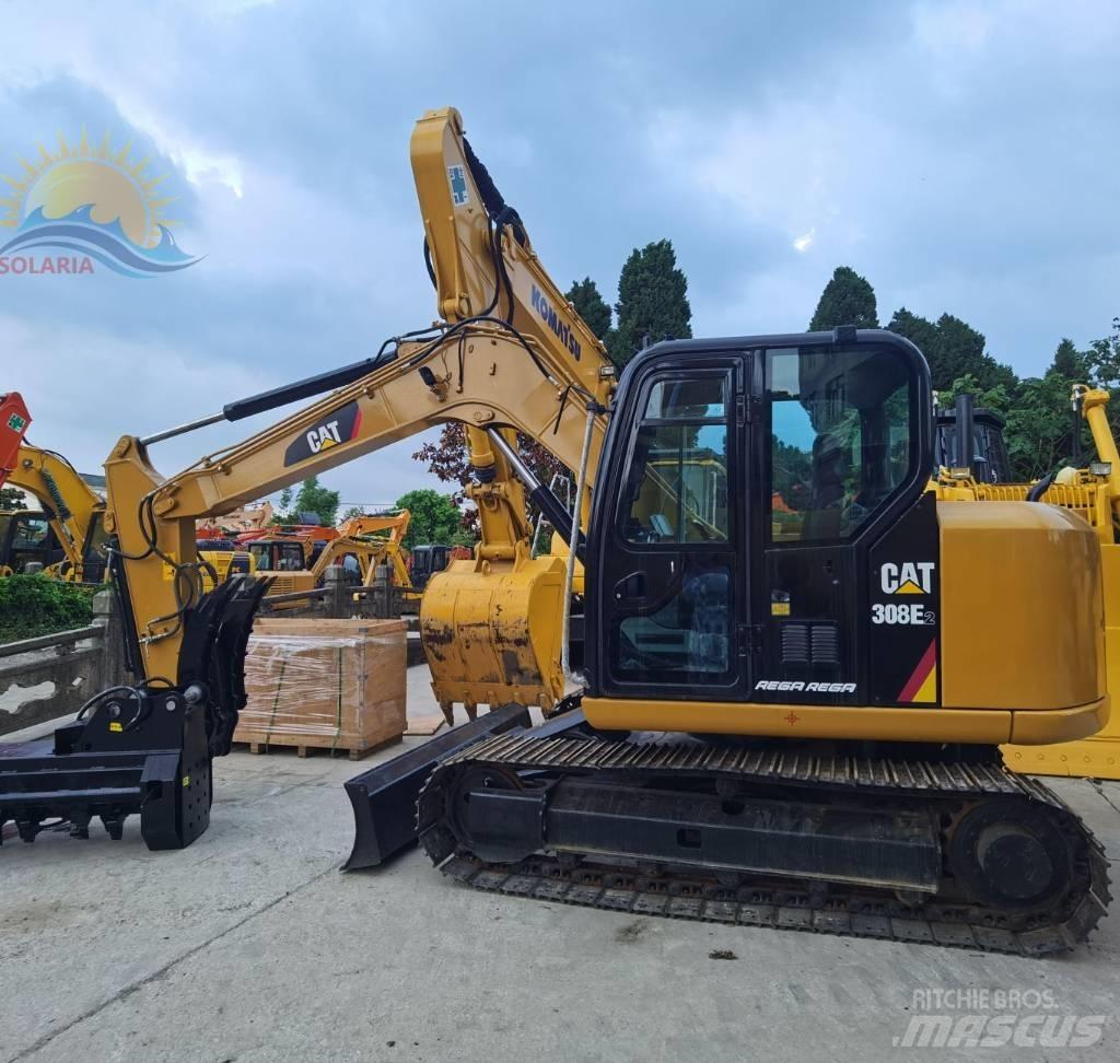 CAT 308 E 2 حفارات زحافة