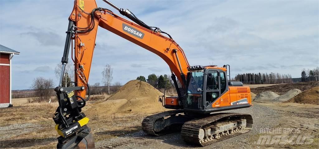 Doosan DX 225 LC-5 حفارات زحافة