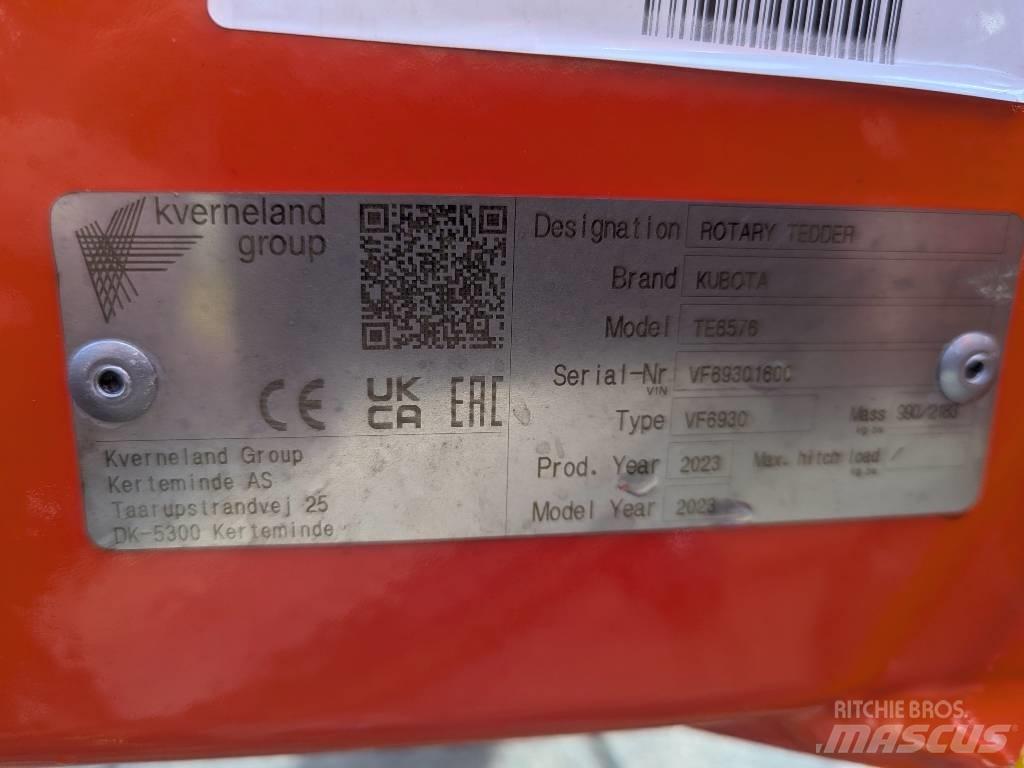 Kubota TE 6576 ملحقات ماكينات القش والعلف