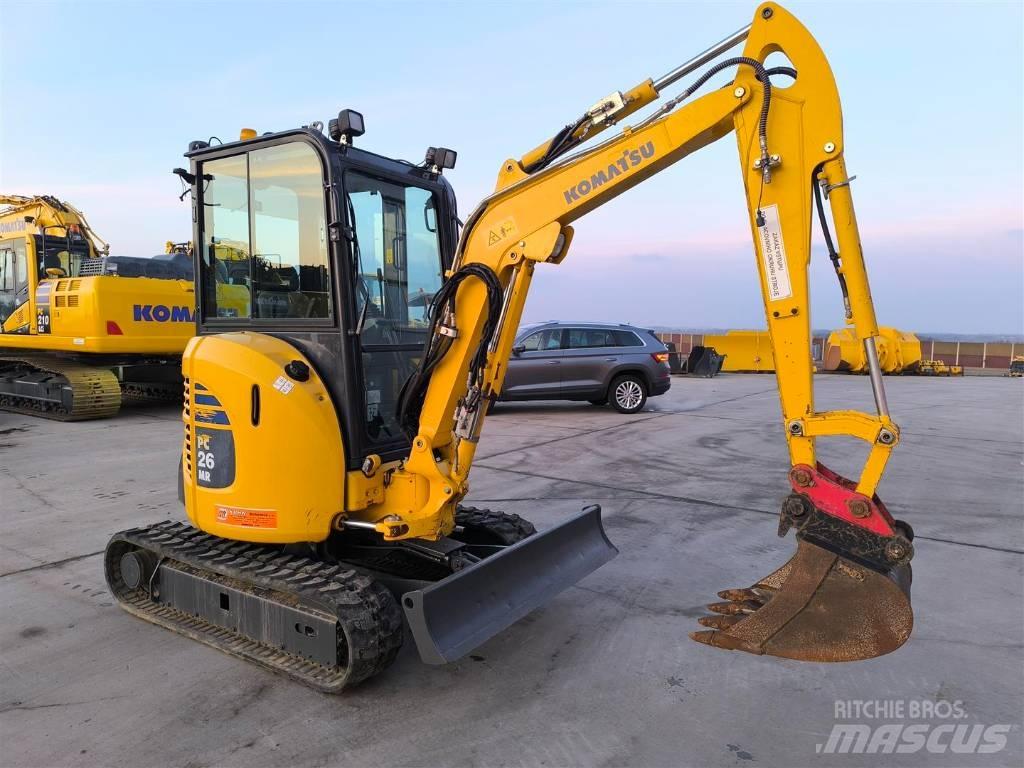 Komatsu PC 26 MR-5 حفارات صغيرة أقل من 7 طن (حفارات صغيرة)