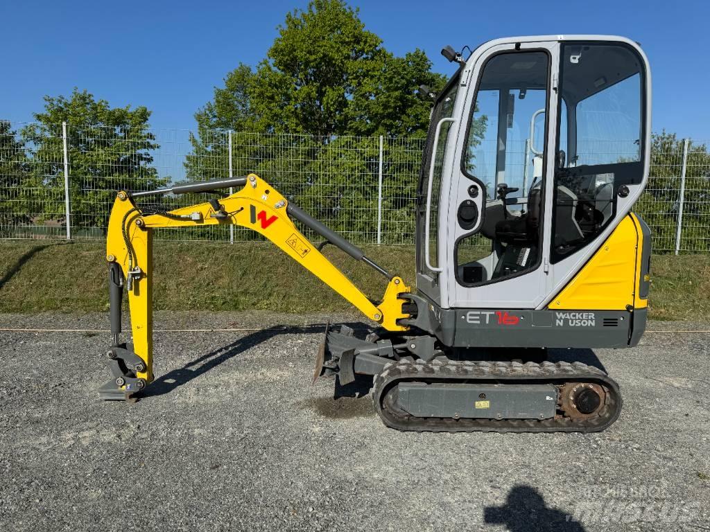 Wacker Neuson ET16 حفارات زحافة