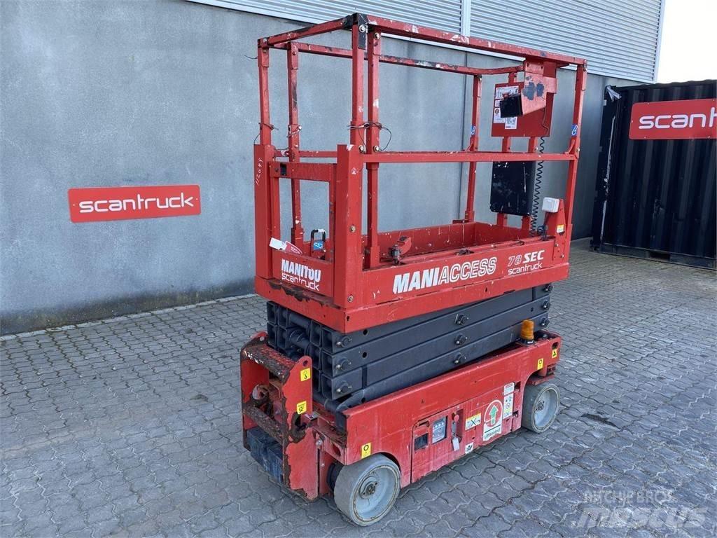 Manitou 78SEC رافعات مقصية الشكل