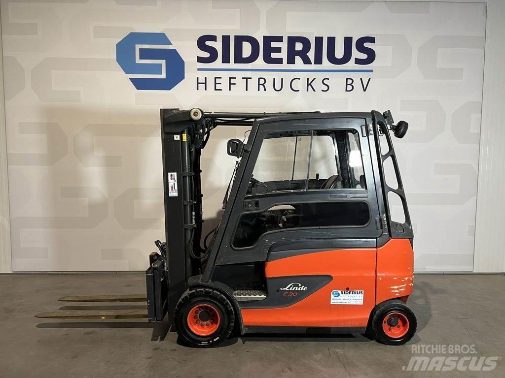 Linde E30/600HL-01 شاحنات ذات رافعات شوكية تعمل بالكهرباء
