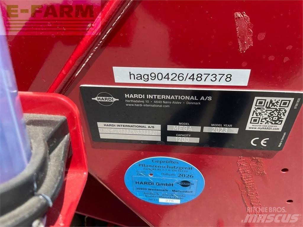 Hardi Mega 1200 الرشاشات