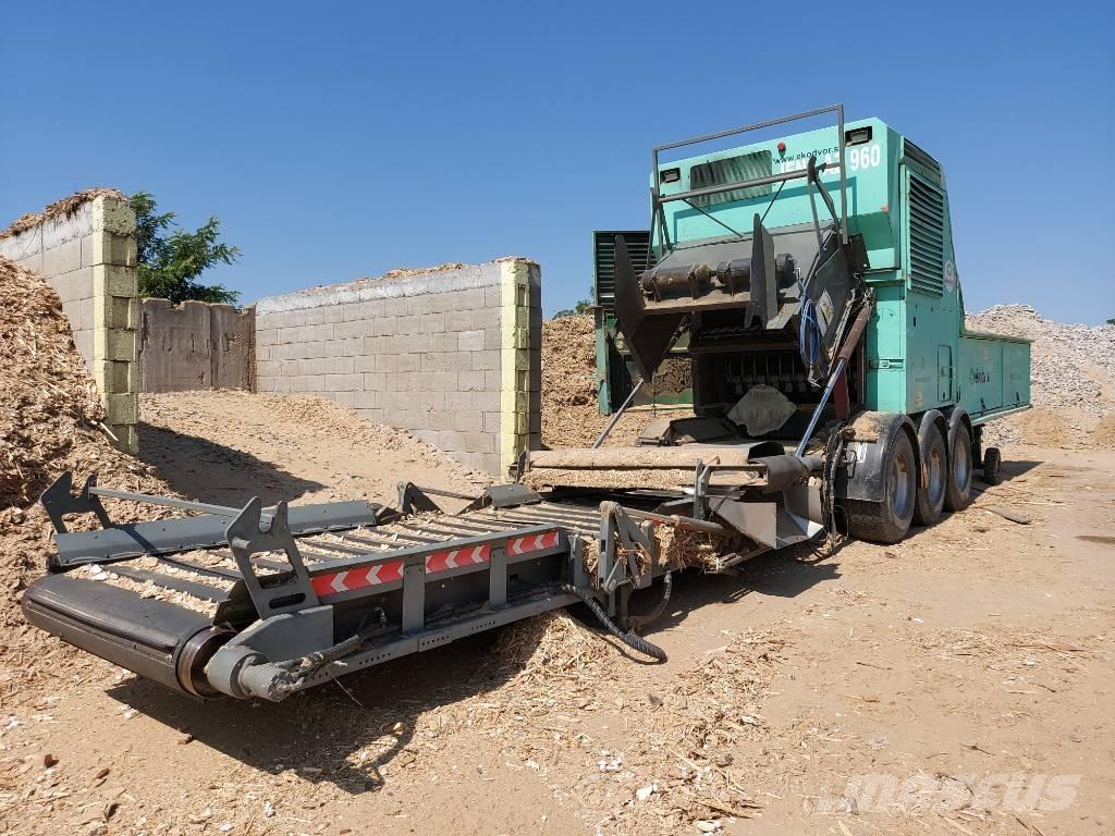JENZ AZ 960 DXL ماكينات تقطيع أخشاب الحراجة