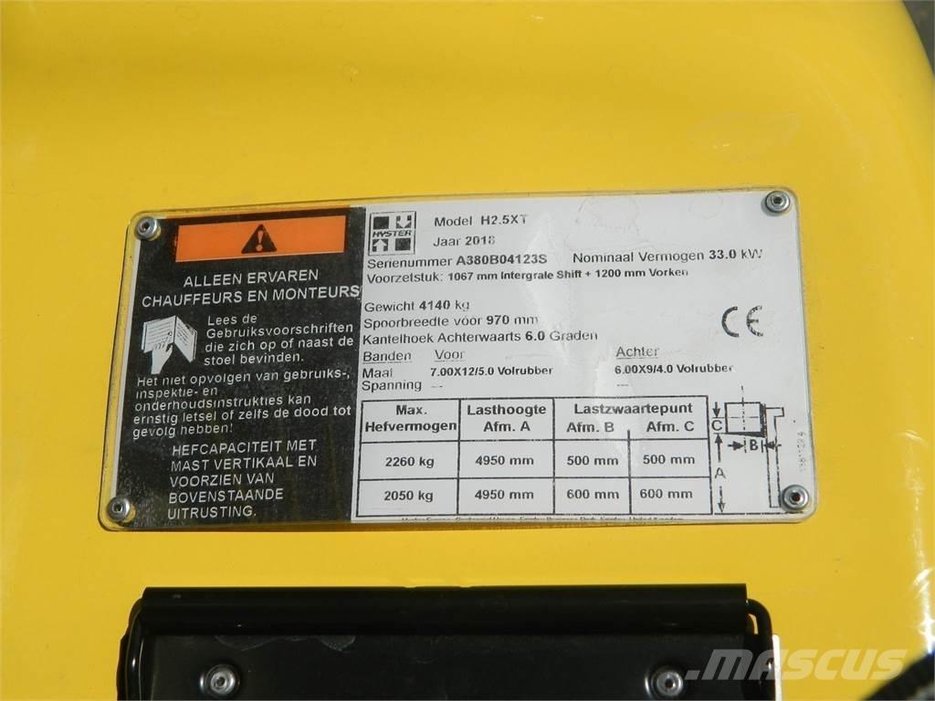 Hyster H2 50XT شاحنات الديزل