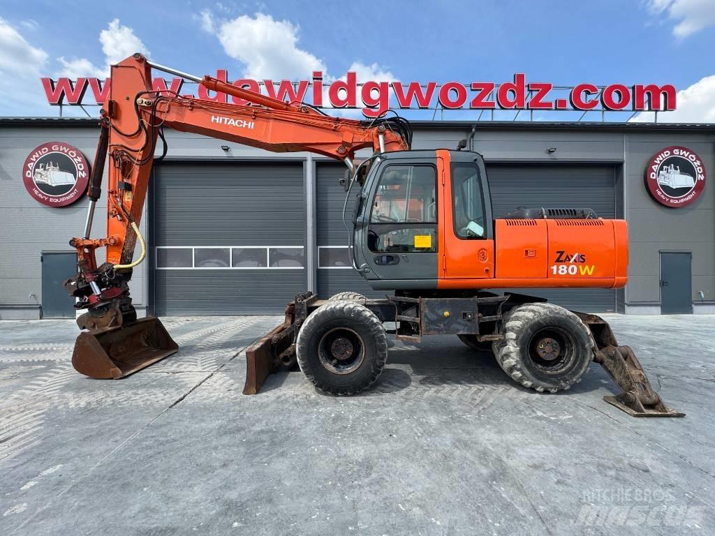 Hitachi ZX 180 W حفارات بعجل