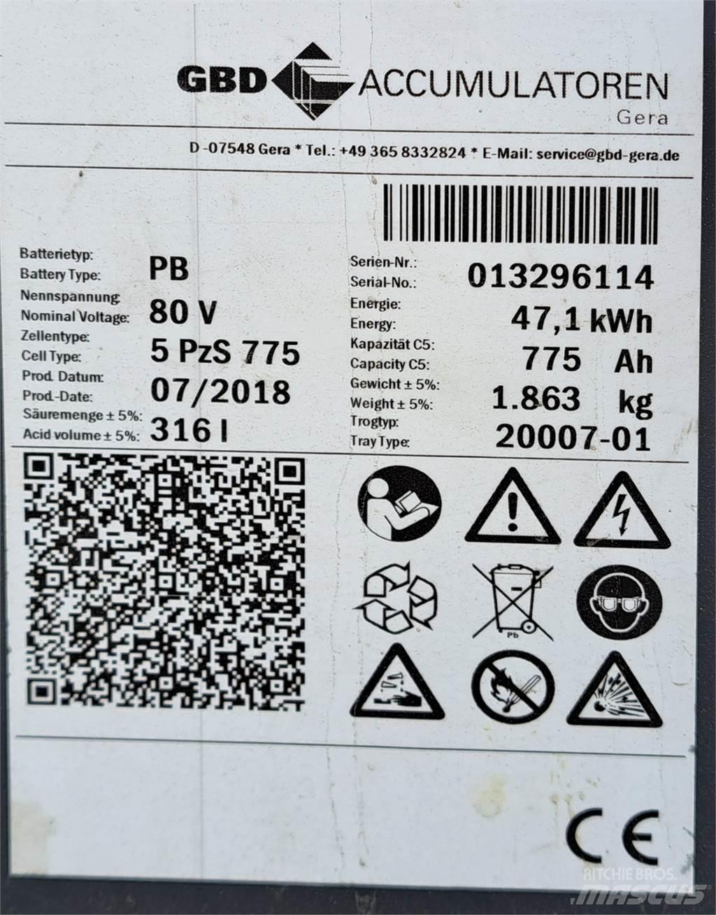 Still RX60-35 شاحنات ذات رافعات شوكية تعمل بالكهرباء
