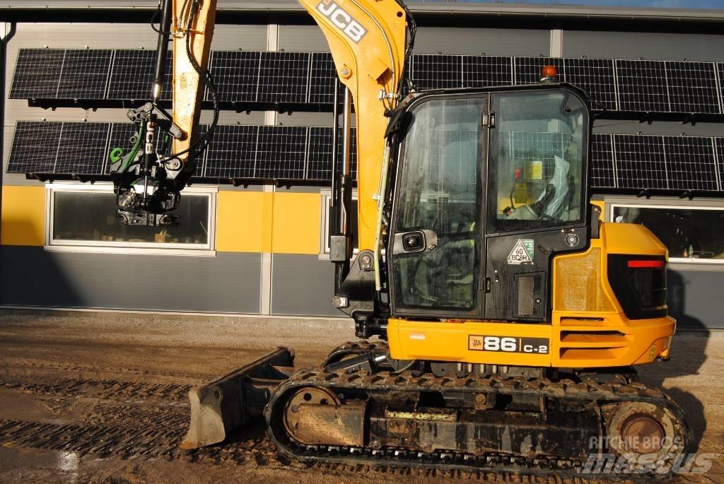 JCB 86 C-2 حفارات وسط 7 طن - 12 طن