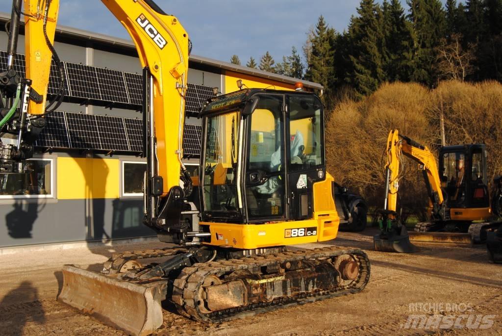 JCB 86 C-2 حفارات وسط 7 طن - 12 طن