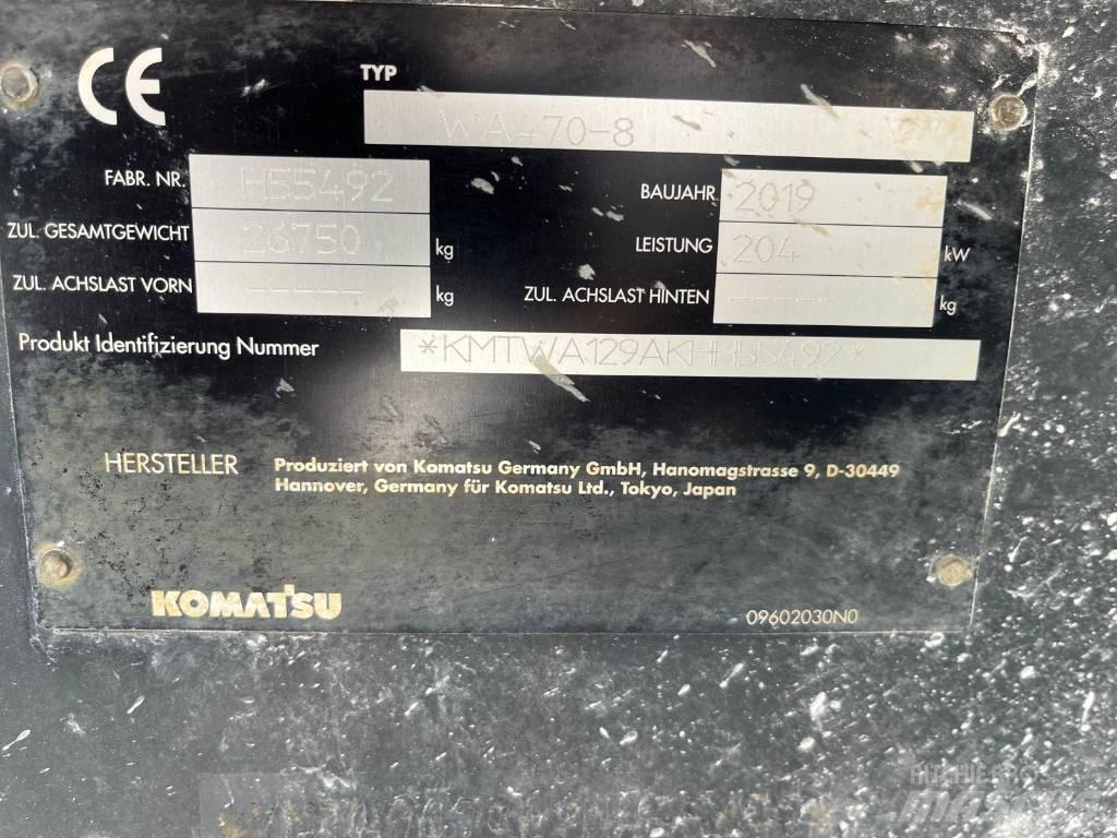 Komatsu WA 470-8 لوادر بعجل