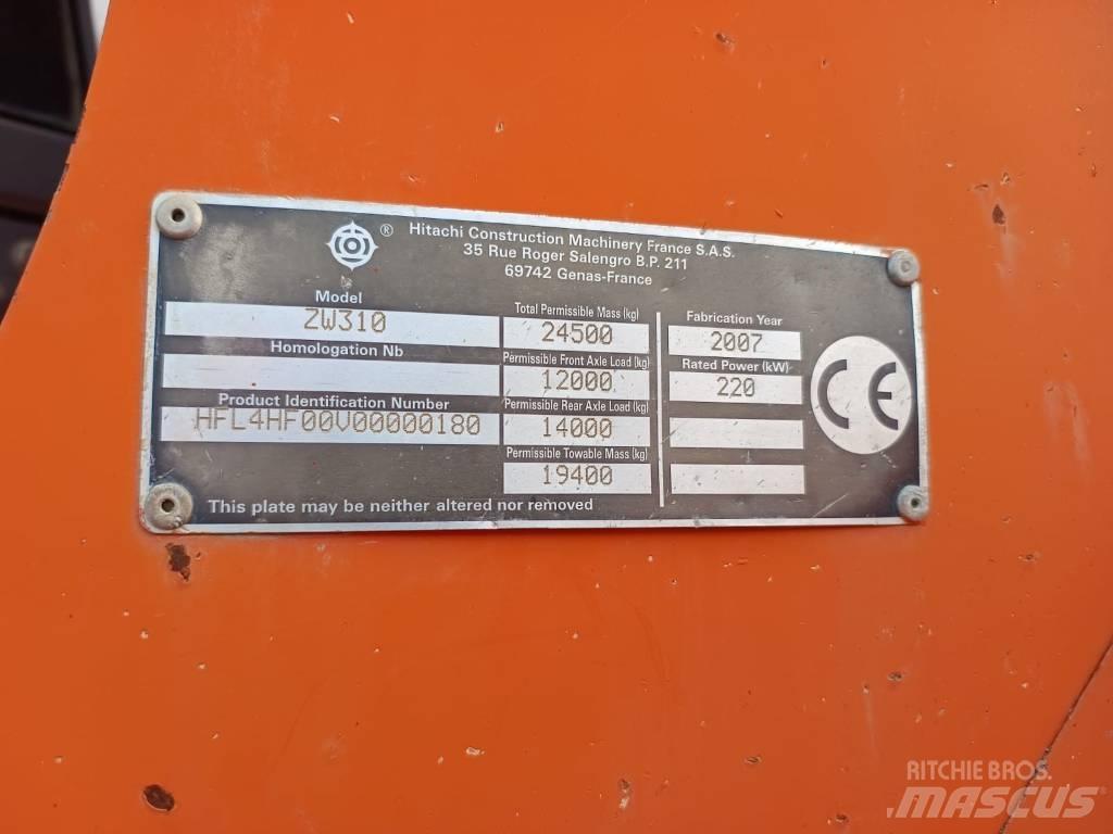 Hitachi ZW 310 لوادر بعجل