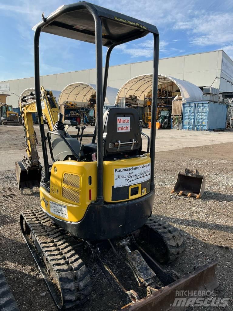 Yanmar Vio 17 حفارات صغيرة أقل من 7 طن (حفارات صغيرة)