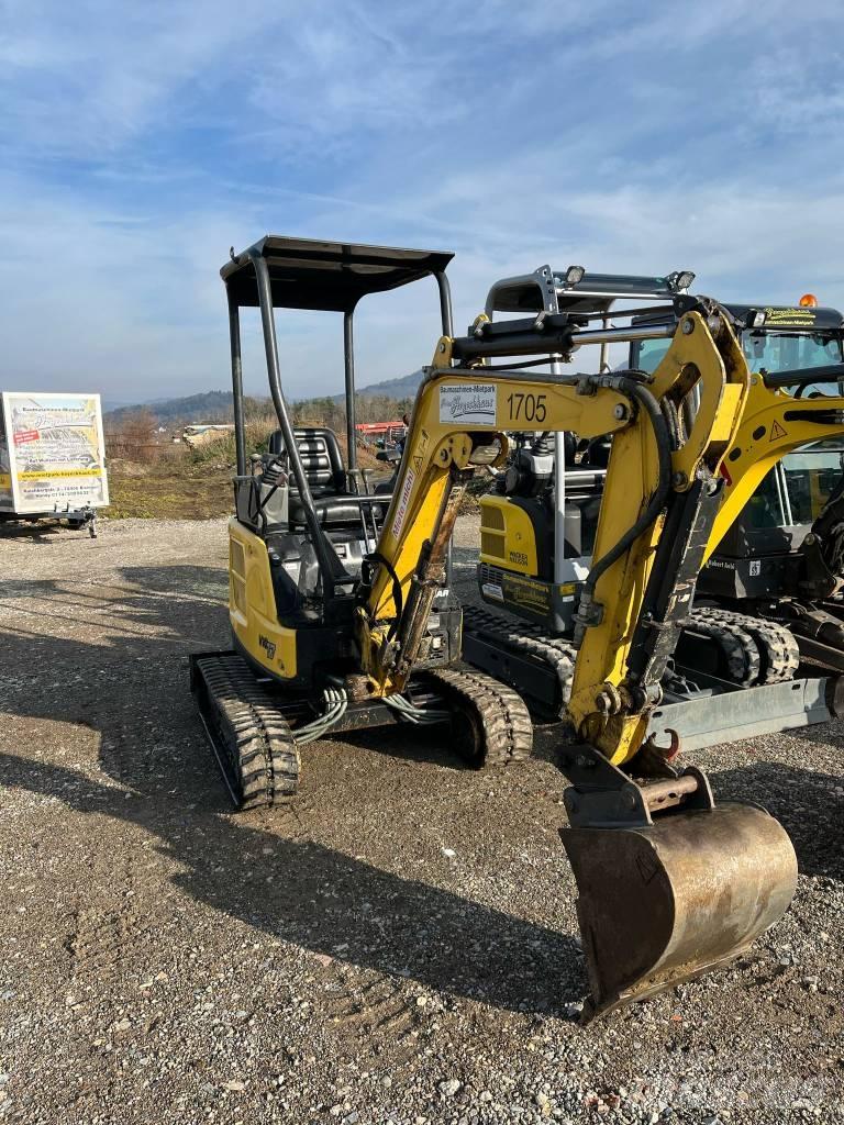 Yanmar Vio 17 حفارات صغيرة أقل من 7 طن (حفارات صغيرة)