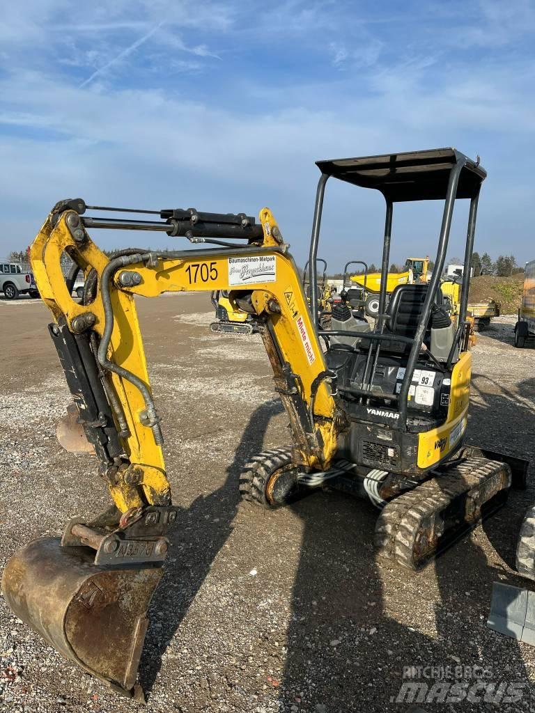 Yanmar Vio 17 حفارات صغيرة أقل من 7 طن (حفارات صغيرة)