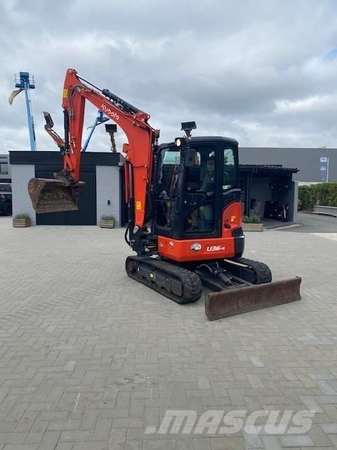 Kubota U 36-4 حفارات صغيرة أقل من 7 طن (حفارات صغيرة)
