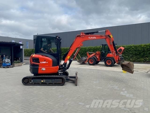 Kubota U 36-4 حفارات صغيرة أقل من 7 طن (حفارات صغيرة)