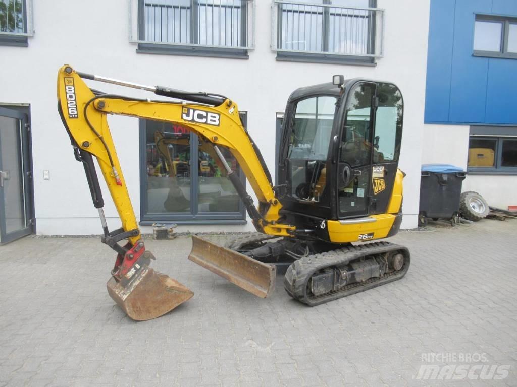 JCB 8026 CTS حفارات صغيرة أقل من 7 طن (حفارات صغيرة)