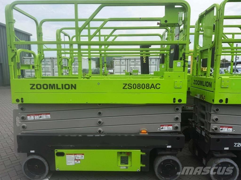 Zoomlion ZS 0808 AC رافعات مقصية الشكل