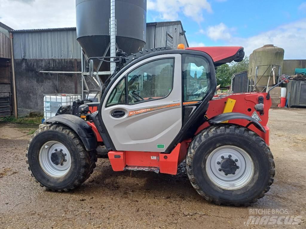 Manitou MLT 741-140 مناولات متداخلة