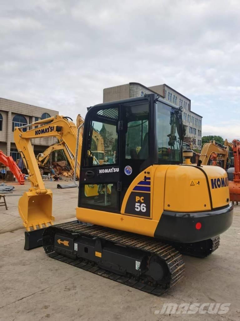 Komatsu PC 56 حفارات صغيرة أقل من 7 طن (حفارات صغيرة)