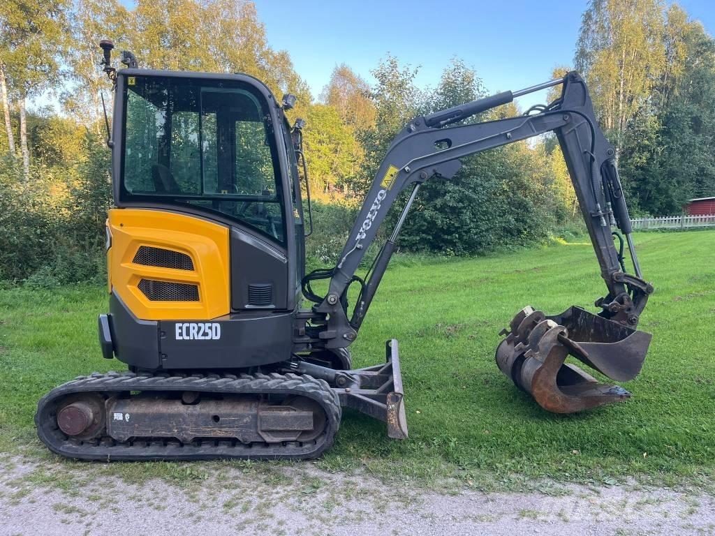 Volvo ECR 25 D حفارات صغيرة أقل من 7 طن (حفارات صغيرة)