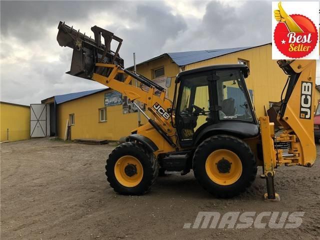 JCB 4 CX لوادر ذات جرافات عكسية