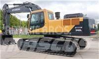 Hyundai 340 حفارات زحافة