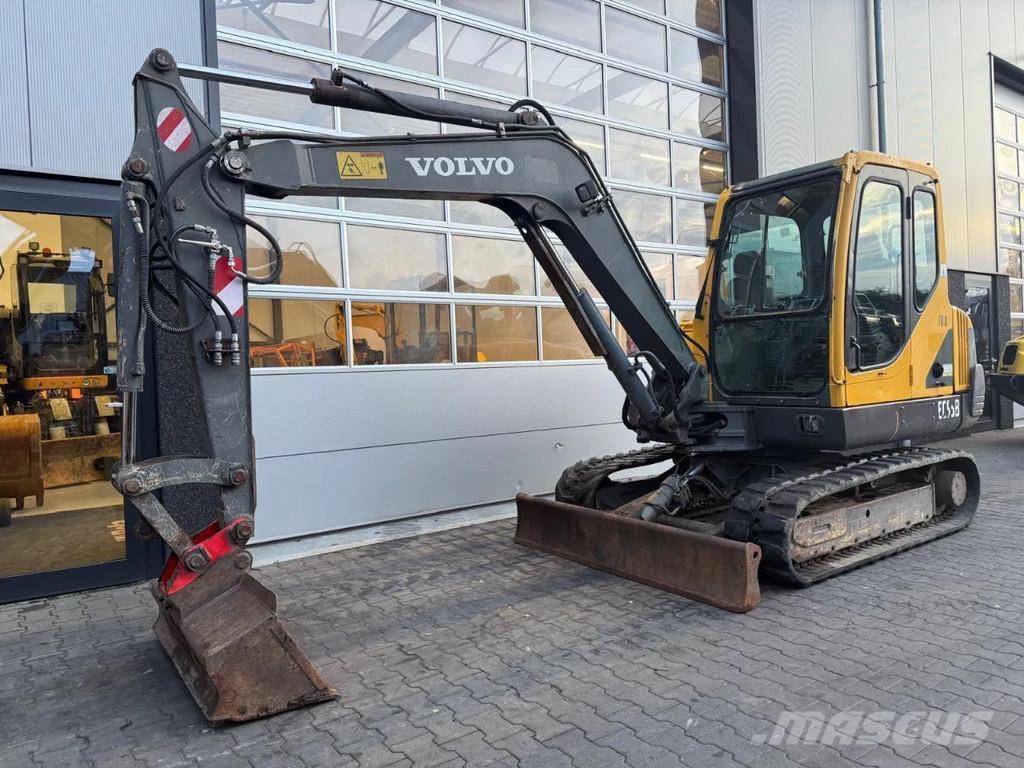 Volvo EC55B حفارات صغيرة أقل من 7 طن (حفارات صغيرة)