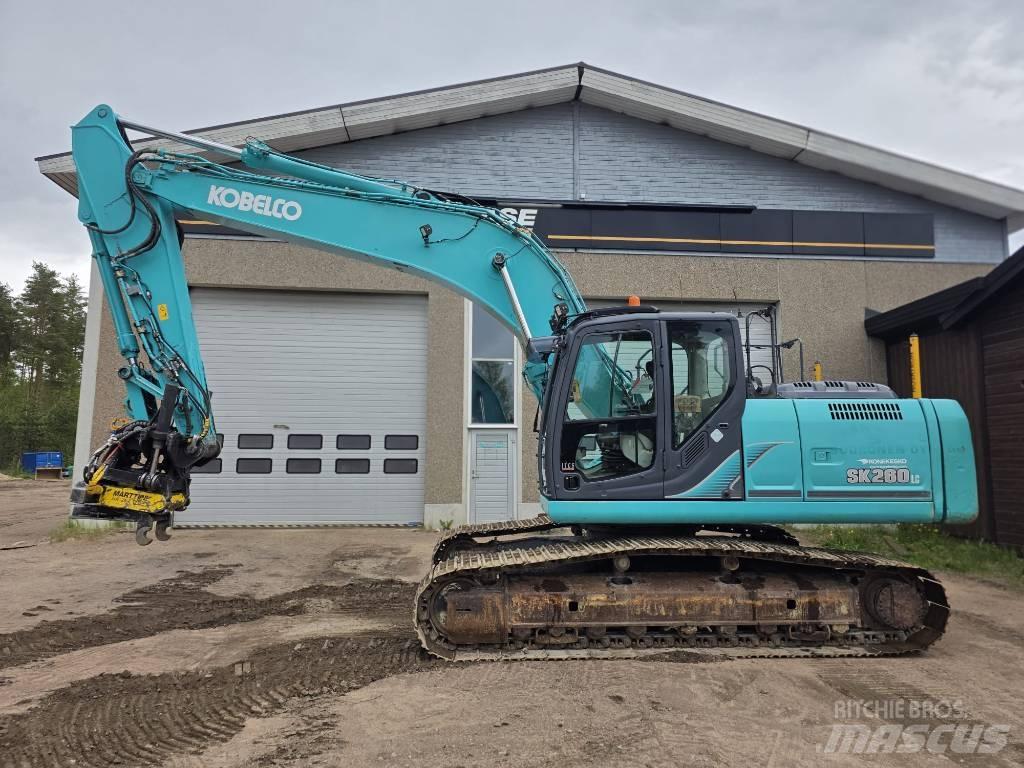 Kobelco SK 260 LC-9 حفارات زحافة