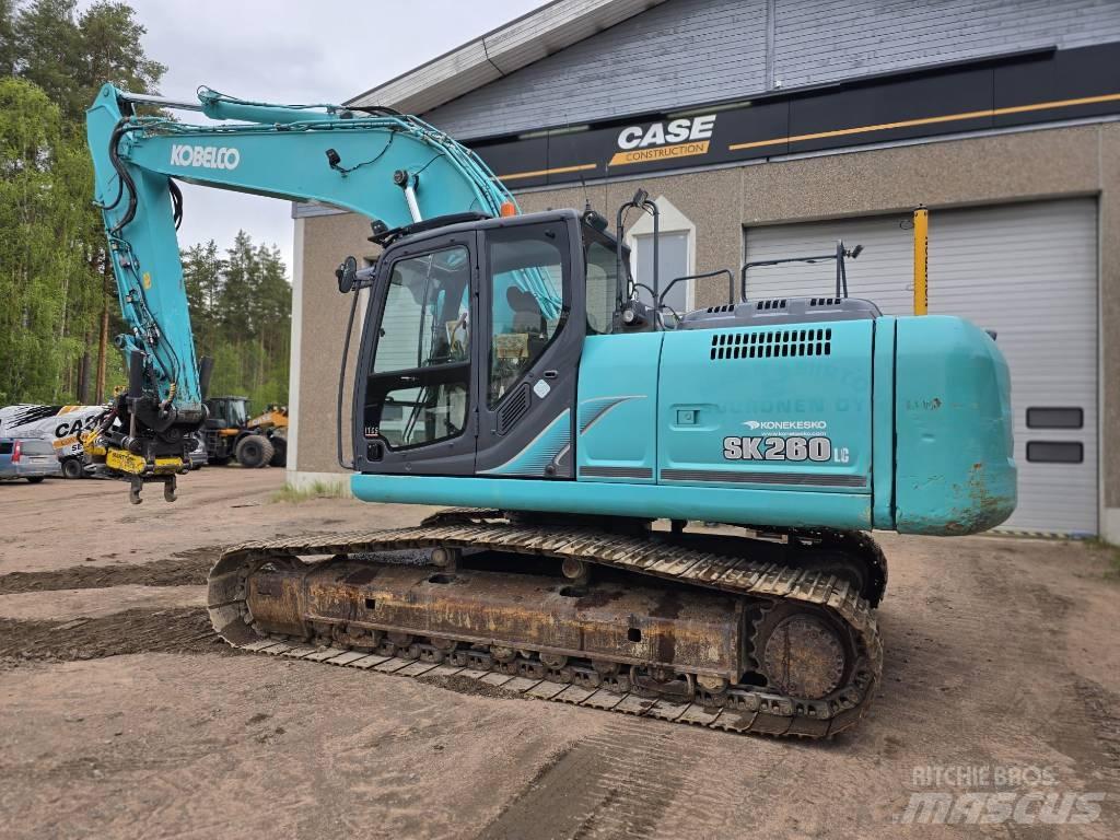 Kobelco SK 260 LC-9 حفارات زحافة
